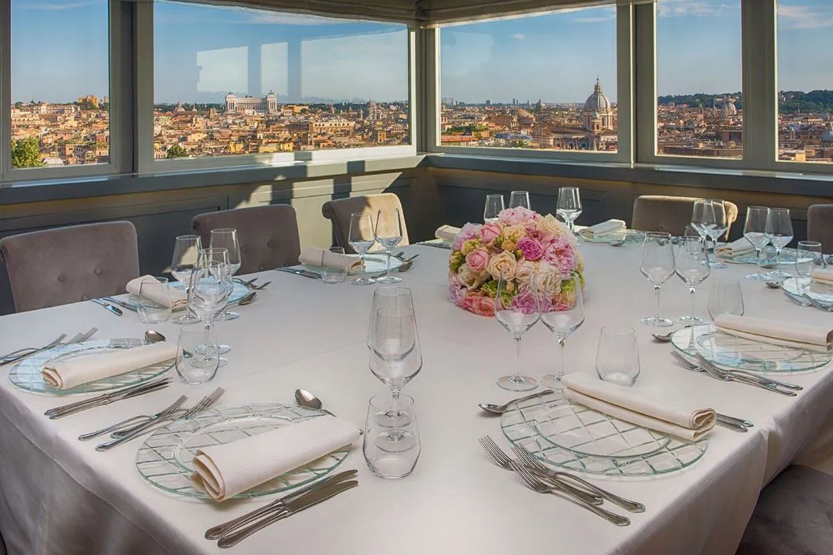 Italian fine dining restaurant in Rome