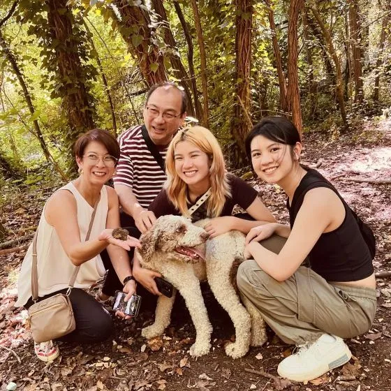 Fun truffle hunting Italian family adventure in Tuscany