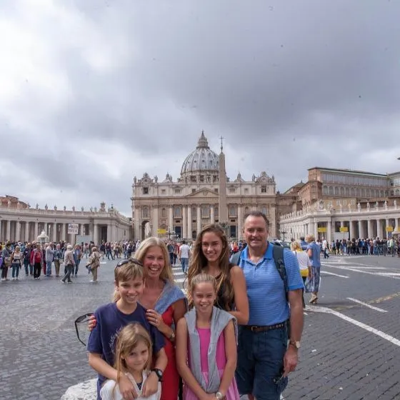 an italian family adventure in vatican city rome