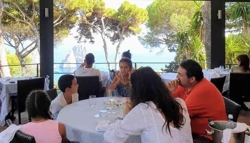 Il Geranio Restaurant_in_Capri_travel_guide nancy_aiello_tours