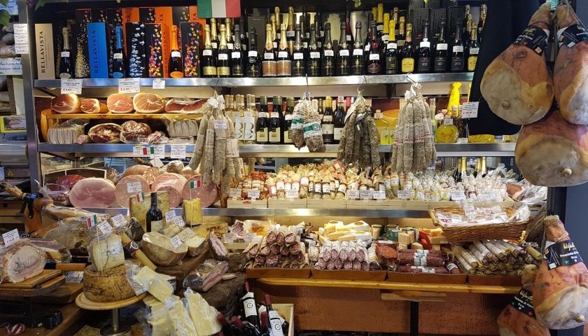 Volpetti one of best Rome traditional restaurants to eat local foods
